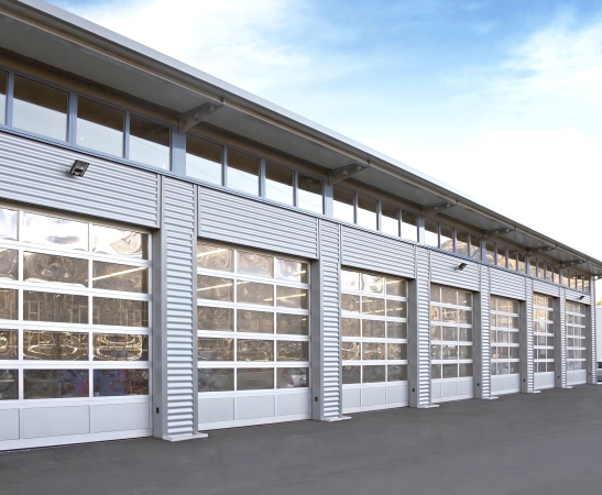 Панорамные ворота в Каневской