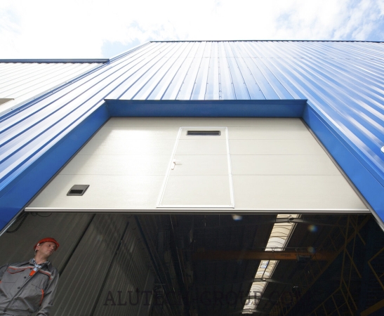 Промышленные ворота Алютех Protrend в Каневской