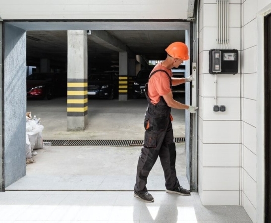 Замер ворот в Каневской